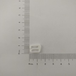 Plastmasas āķīši balti 10 mm, 50 gab